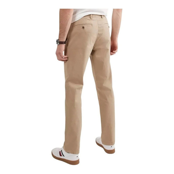 tommy hilfiger regular fit stretch khakis - Picture 2 of 6